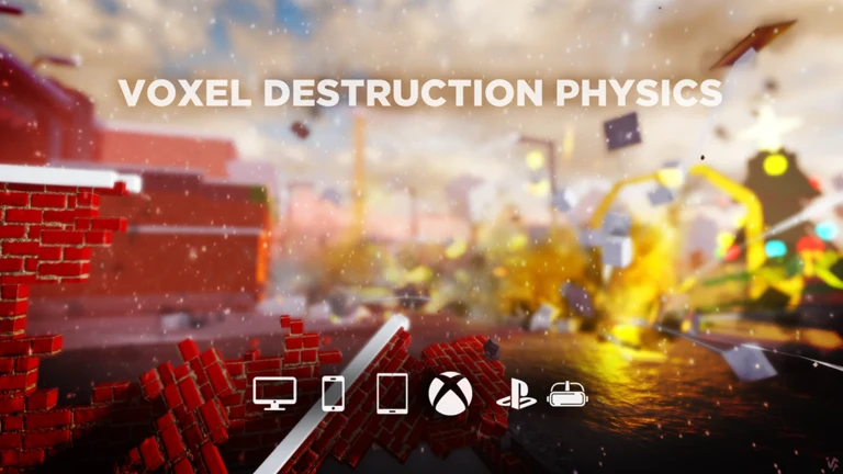 Voxel Destruction 2 Roblox destruction physics sandbox gameplay screenshot
